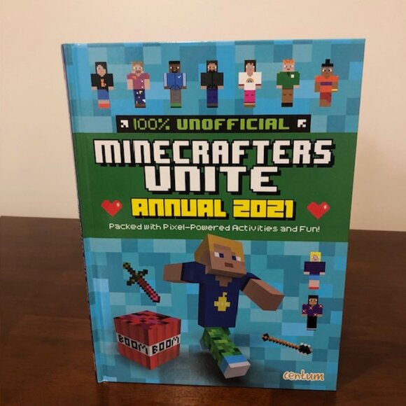 100% Unofficial Minecrafters Unite Annual 2021 Paperback Book - Picture 2 of 13